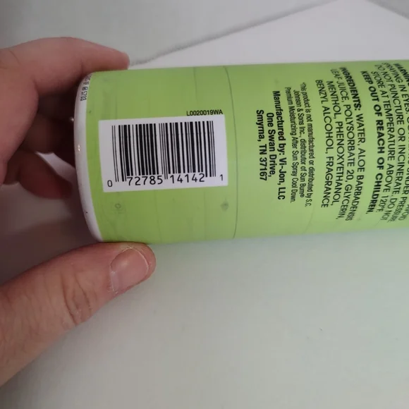 Wild Tropics After Sun Spray 5.5 oz Aloe Vera Menthol Cooling Soothing Tested - Picture 5 of 7